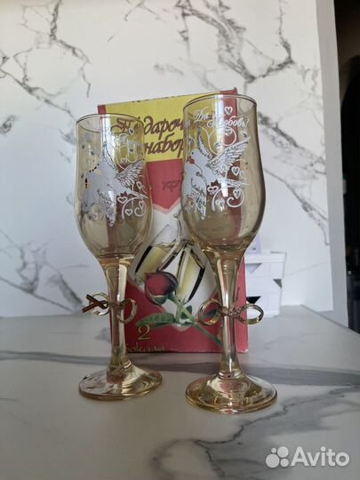 Свадебные фужеры