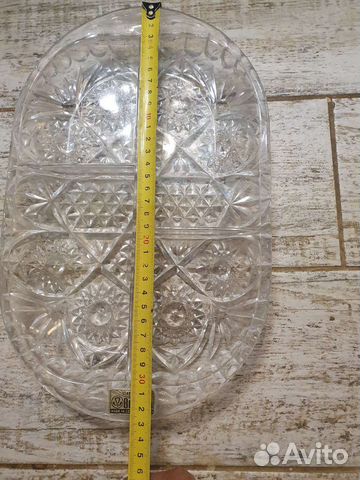 Сухофруктница хрусталь