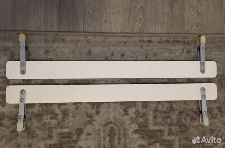 Детская кровать икеа с бортиками и матрасом