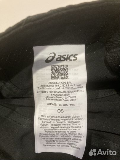 Кепка пятипанелька asics