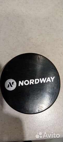 Клюшка и шайба хоккейная nordway