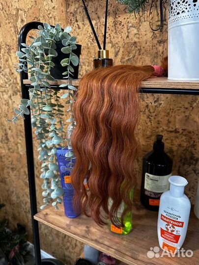 Волосы для наращивания 60 см волна