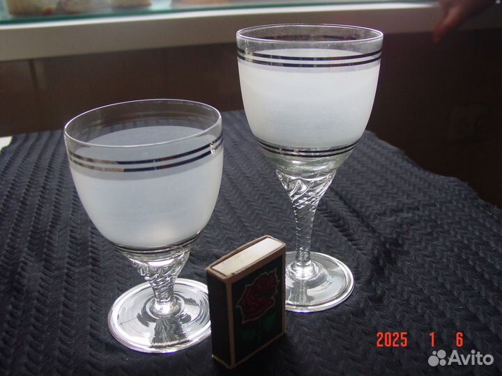 Фужеры богемия для вина
