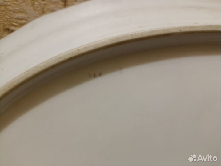 Старинный поднос + Блюдо с ручками Кузнецов