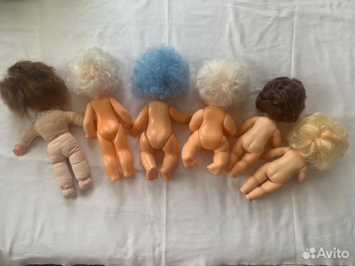 Куклы СССР и ГДР в вязаных одежках