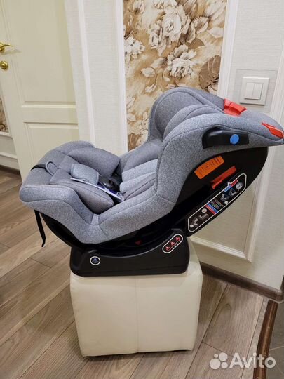 Новое автокресло с рождения 0-7 лет, 0-25 кг