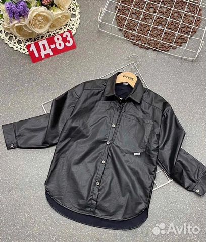 Рубашка из эко кожи