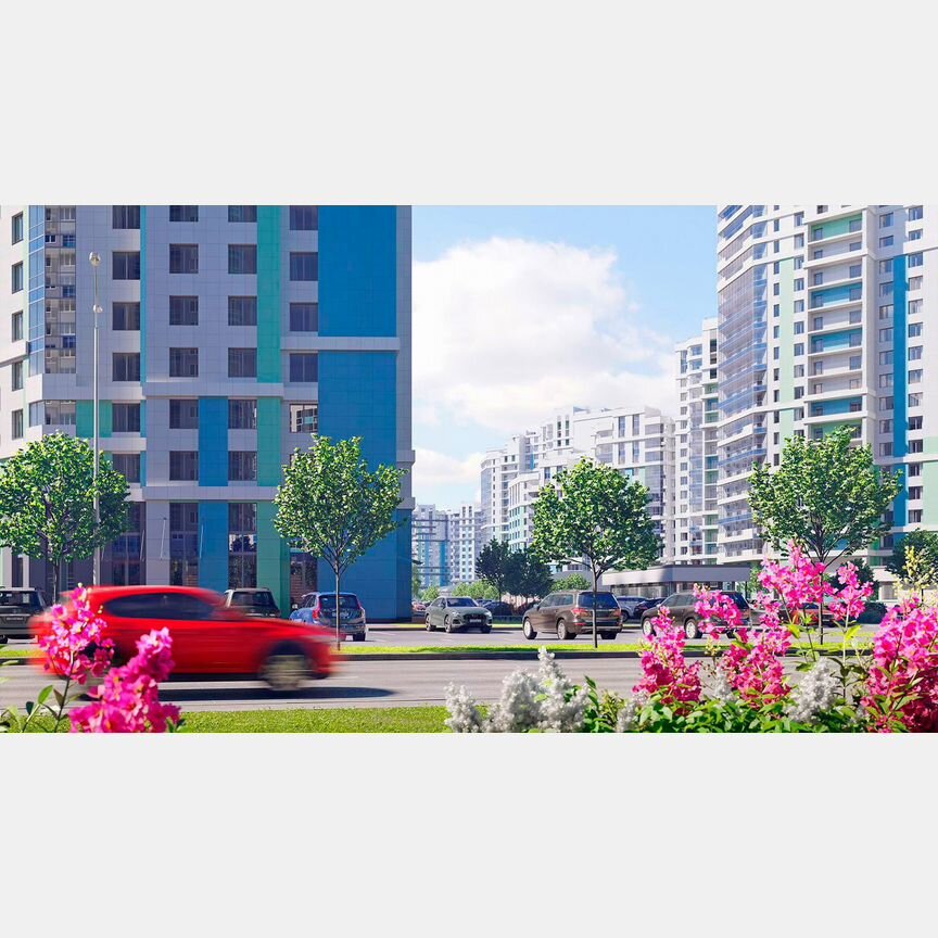 2-к. квартира, 71 м², 11/24 эт.