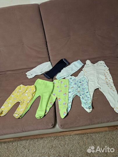 Пакет вещей от рождения до 6 месяцев