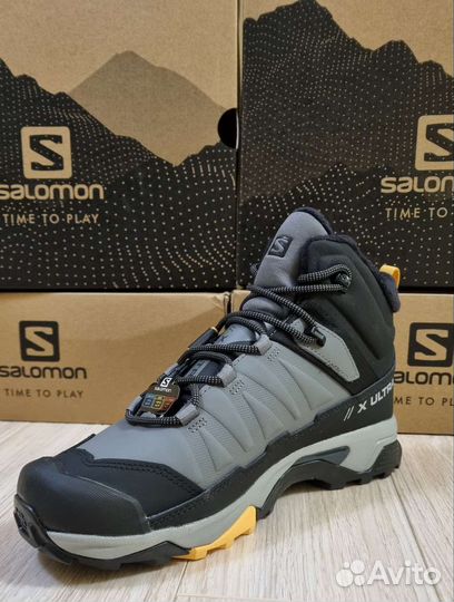 Ботинки зимние Salomon x ultra 4 mid winter tscswp