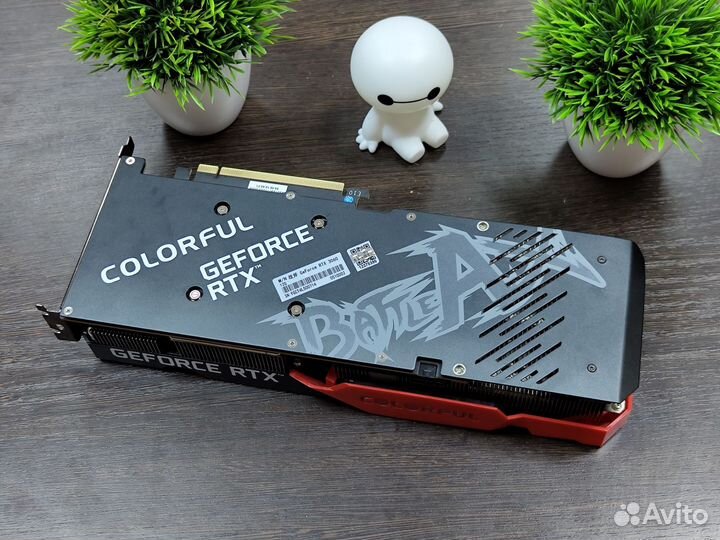 Видеокарта Colorful GeForce RTX3060 12GB Battle-Ax