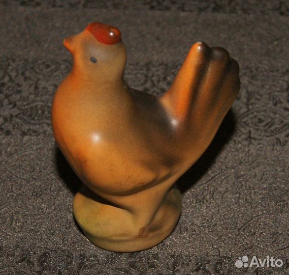 Курочка пищалка резина 1940е-50е. редкая (отличное
