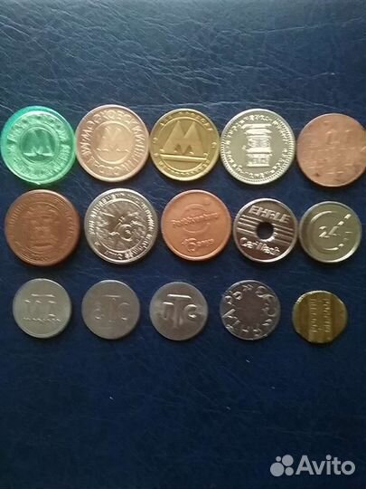 Жетон метрополитена и игровых автоматов