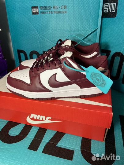 Кроссовки Nike Dunk Low Cherry Бордовые Оригинал