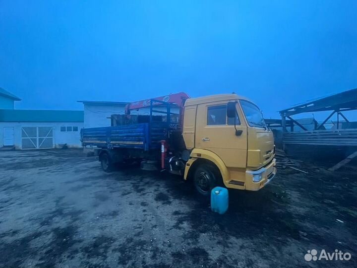 КАМАЗ 4308 с КМУ, 2011