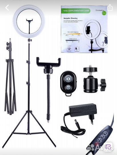 Кольцевая лампа 36 см