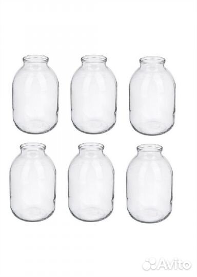 Банка стеклянная 3л