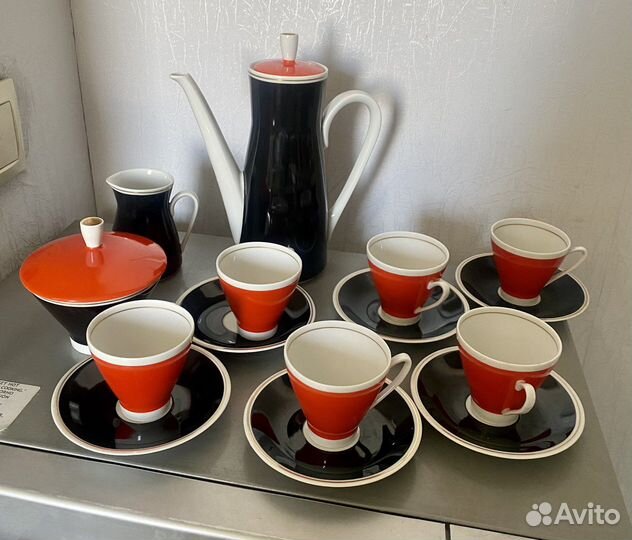 Сервиз кофейный на 6 персон Freiberger Porzellan