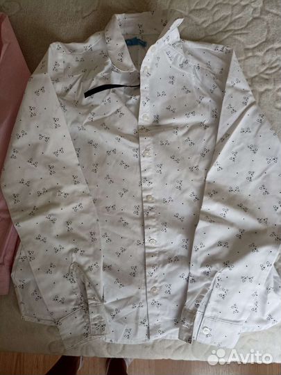 Рубашка школьная для девочки 152