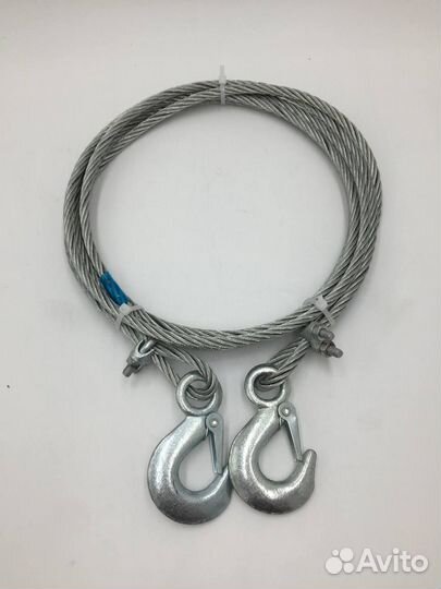 Буксировочный трос металлический 3 тонный, 3,5 мет