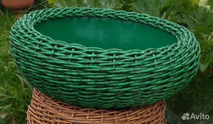 Кашпо низкое 15 литров