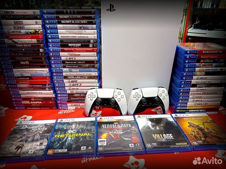 Прокат приставки Playstation 5