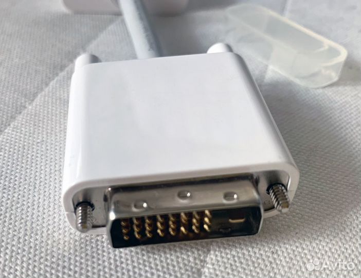 Apple адаптер DVI (папа) на DVI (мама) 603-8471