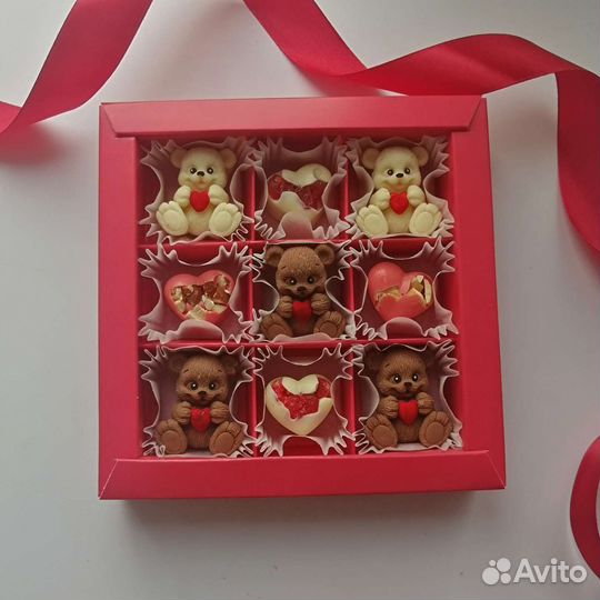 Подарочные наборы из шоколада