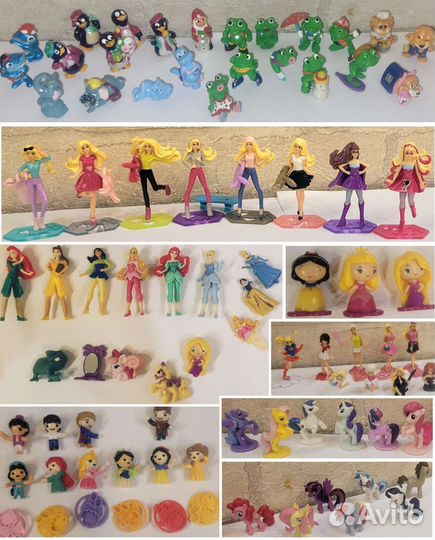 Игрушки киндер сюрприз