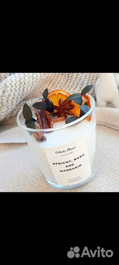 Арома Свеча натуральный воск подарки
