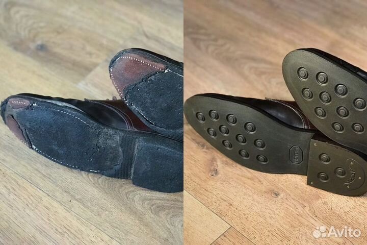 Замена подошвы