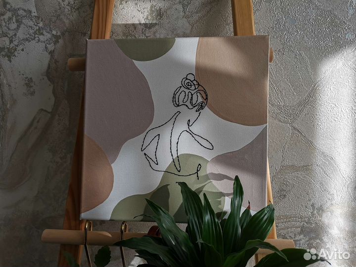 Картина холст акрил