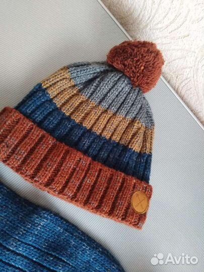 Комплект шапка и шарф