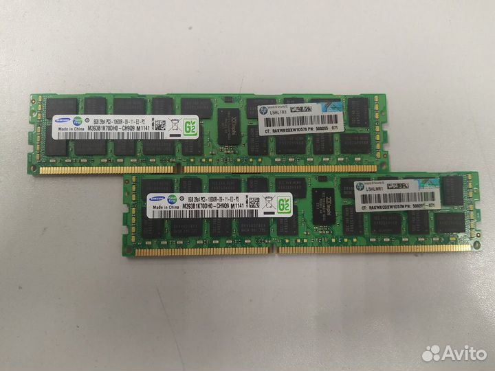 Оперативная память Samsung DDR3 16Gb ECC REG