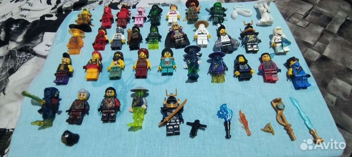 Lego ниндзяго минифигурки