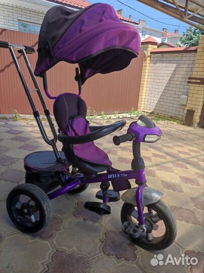 Детский трехколесный велосипед бу