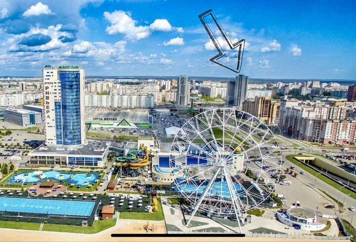 2-к. квартира, 58 м², 3/21 эт.