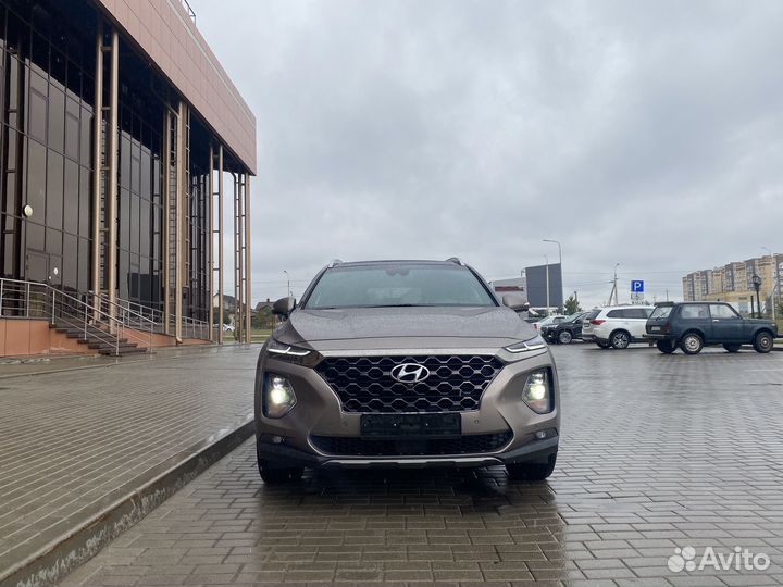 Hyundai Santa Fe 2.2 AT, 2020, 41 000 км