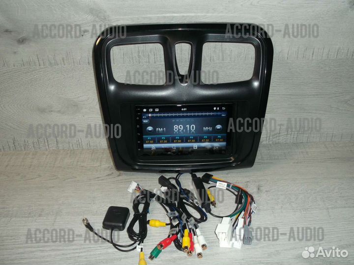 Магнитола Renault Logan 2 Android GPS WiFi