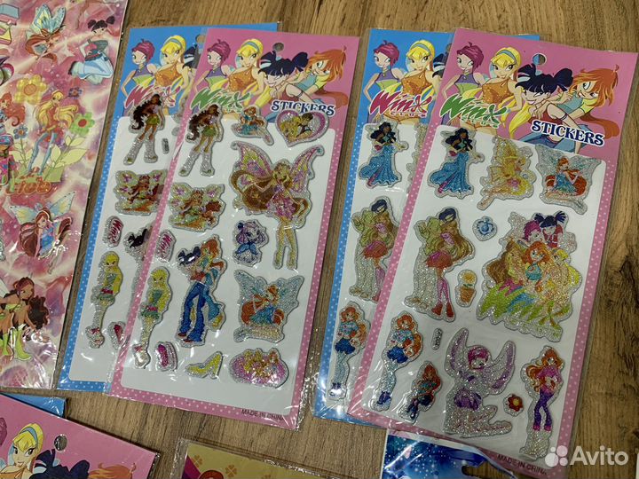 Наклейки винкс Winx