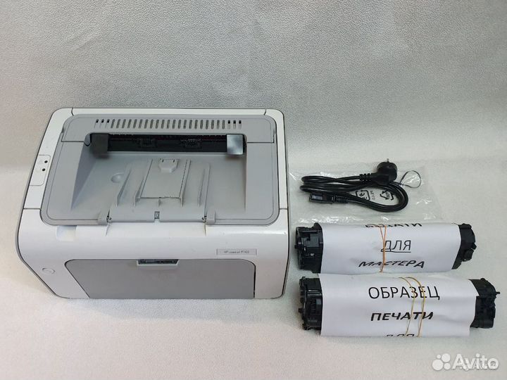 Принтер лазерный HP LaserJet P1005, ч/б, A4