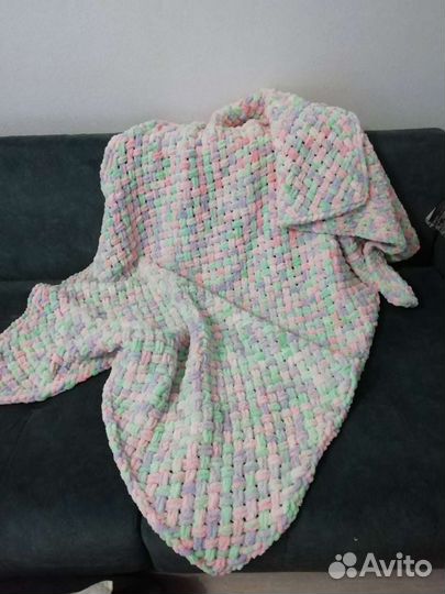 Плюшевый плед