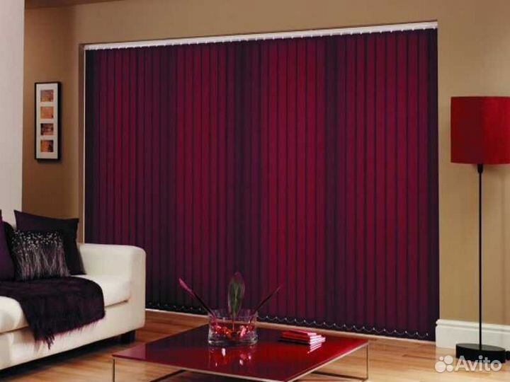 Рулонные и вертикальные шторы