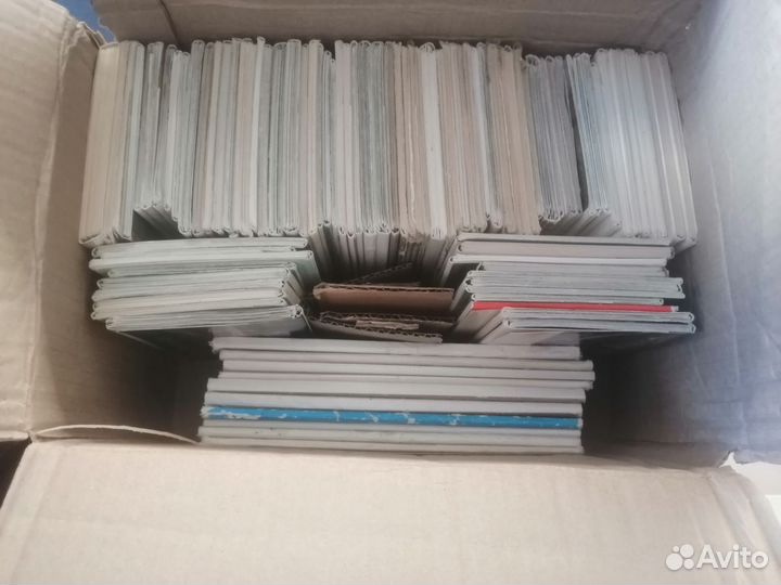 Наборы открыток коробка. 105 наборов. Цена за все