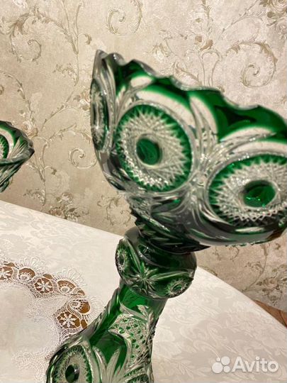 Набор из цветного хрусталя