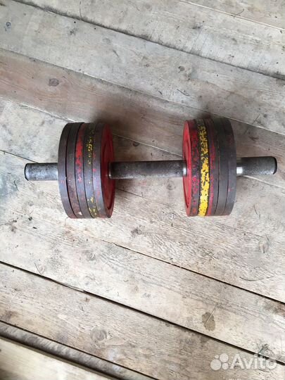 Гантели разборные