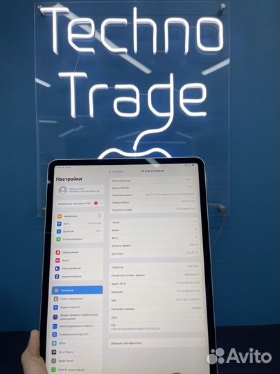 Современный iPad pro 12.9 2018 + чехол (гарантия)
