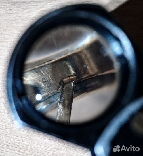 Часы-перстень Чайка 17 камней Au позолота СССР