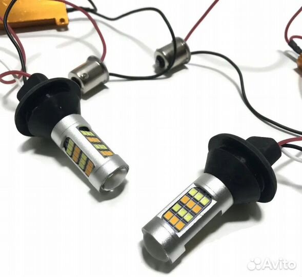 Дневные ходовые огни DRL с поворотником