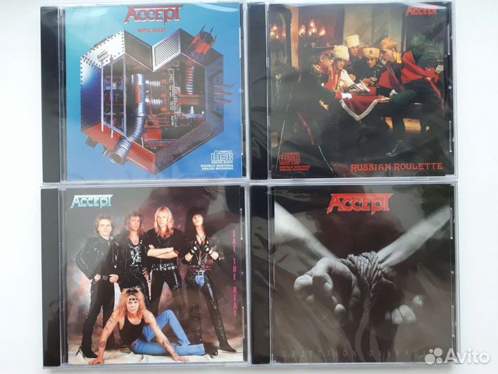 CD диски Accept и U.D.O., Victory